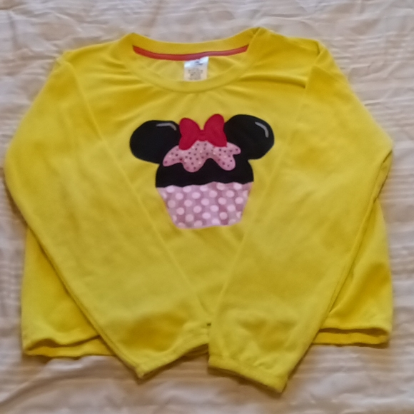 Disney - Minnie Mouse Girls Size 11/12 Yellow Swim Coverup - Picture 2 of 5